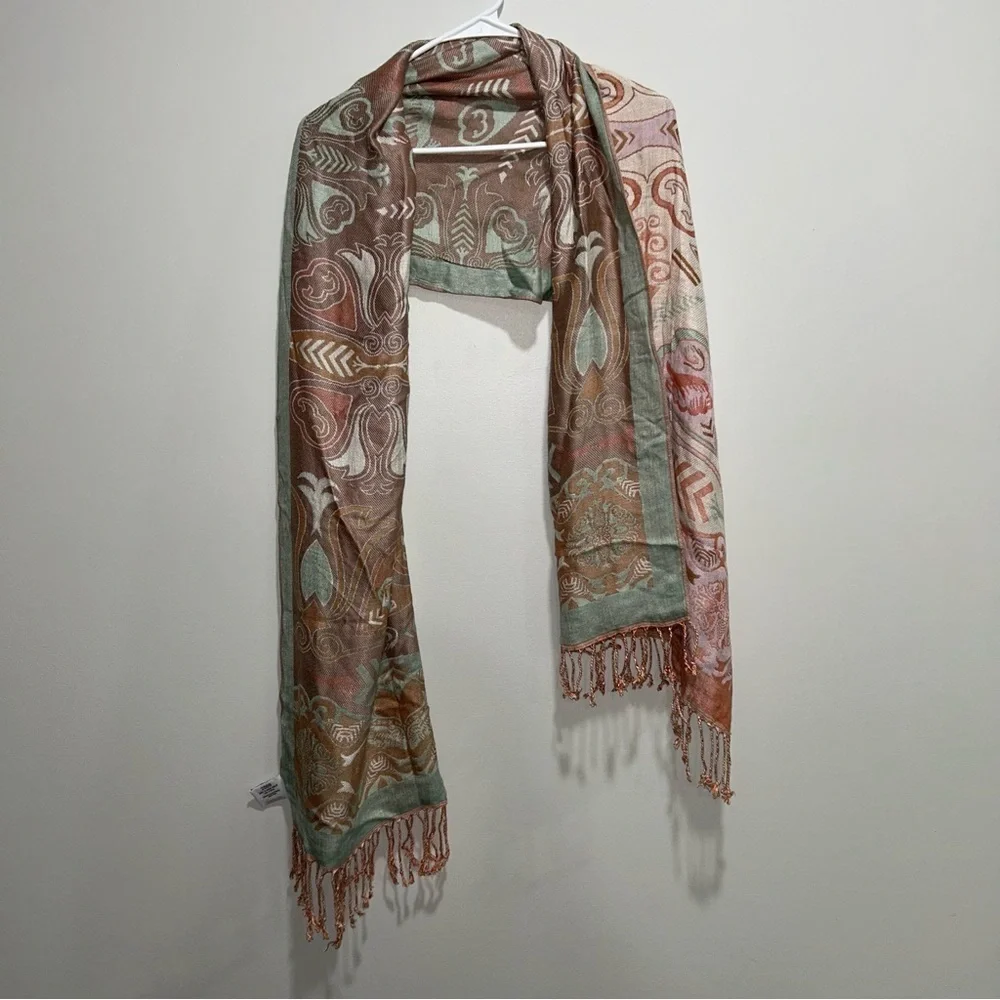 Ford Warriors In Pink Colorful Patterned Scarf